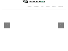 Tablet Screenshot of lxpro.pt